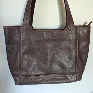 The Sak Brown Leather Tote Bag